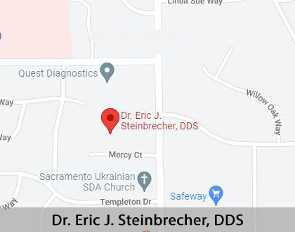 Map image for Dental Services in Fair Oaks, CA